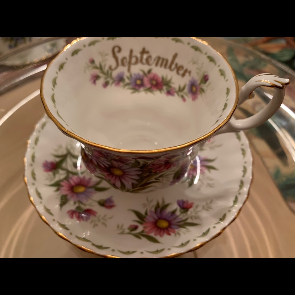 Royal Albert Flower of the Month Series”September”